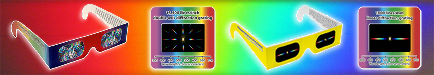 Diffraction Grating -Manufacturers of Diffraction Grating Slides, Glasses and Film